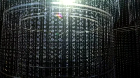 Stock Video Flying Between Virtual Chandeliers Live Wallpaper For PC - Free Live Wallpaper