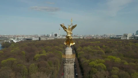 Stock Video Flying Away From A Monument In A Gazebo Live Wallpaper For PC - Free Live Wallpaper