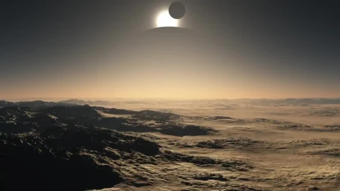 Stock Video Flying Across The Surface Of An Alien Planet Live Wallpaper For PC - Free Live Wallpaper