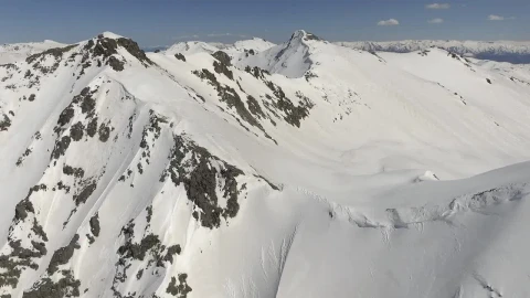 Stock Video Flying Above The Snowy Mountains Live Wallpaper For PC - Free Live Wallpaper