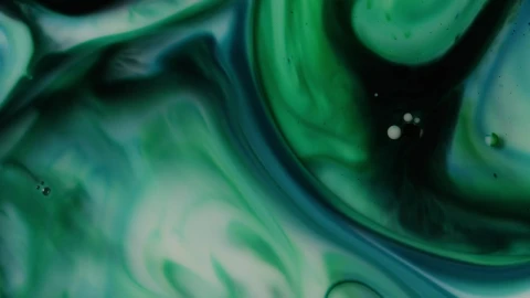 Stock Video Fluid Green Shapes In Motion Live Wallpaper For PC - Free Live Wallpaper