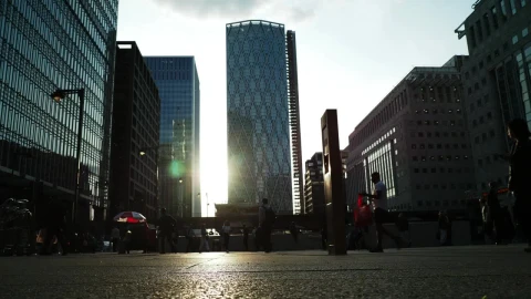 Stock Video Floor Of Londons Financial District Live Wallpaper For PC - Free Live Wallpaper