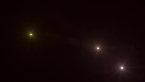 Stock Video Flickering Spotlights On Black Background Live Wallpaper For PC - Free Live Wallpaper