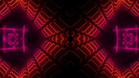 Stock Video Flickering Lights Forming Color Tunnels Live Wallpaper For PC - Free Live Wallpaper