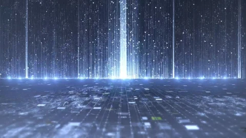 Stock Video Flashing Light Platform With A Light Beam Source Live Wallpaper For PC - Free Live Wallpaper