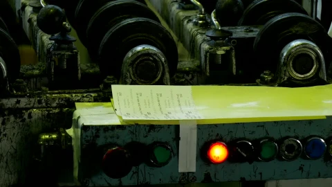 Stock Video Flashing Light On Industrial Machinery Live Wallpaper For PC - Free Live Wallpaper