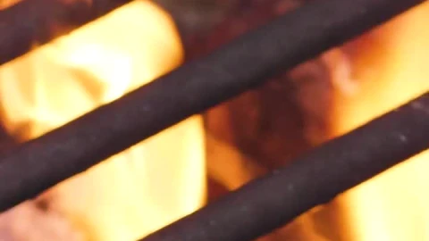 Stock Video Flames Burning Inside A Bbq Grill Live Wallpaper For PC - Free Live Wallpaper