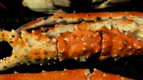 Stock Video Flame Grilled Crab Legs Live Wallpaper For PC - Free Live Wallpaper