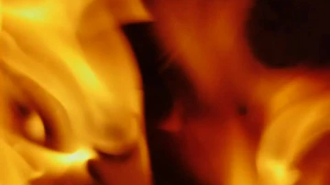 Stock Video Flame Burning Wood In The Dark Live Wallpaper For PC - Free Live Wallpaper