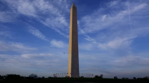 Stock Video Flags Around The Washington Monument Live Wallpaper For PC - Free Live Wallpaper