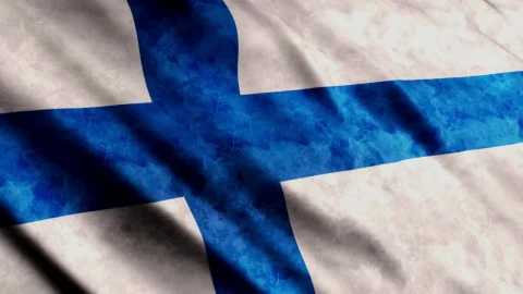 Stock Video Flag Of The European Country Finland Live Wallpaper For PC - Free Live Wallpaper