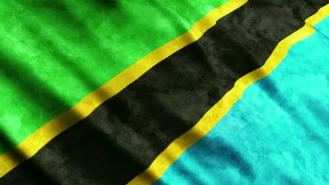 Stock Video Flag Of The Country Of Tazmania In Africa Live Wallpaper For PC - Free Live Wallpaper