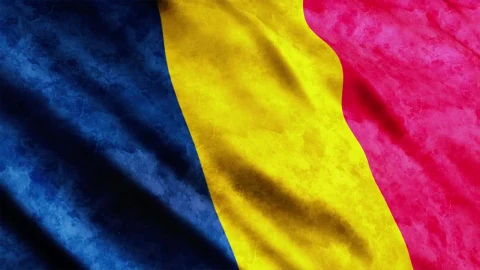 Stock Video Flag Of The Country Of Chad In Africa Live Wallpaper For PC - Free Live Wallpaper