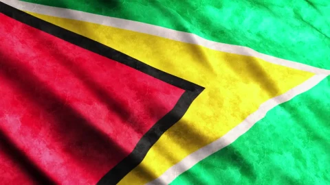 Stock Video Flag Of The Country Guyana In South America Live Wallpaper For PC - Free Live Wallpaper