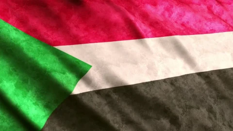 Stock Video Flag Of The African Country Sudan Live Wallpaper For PC - Free Live Wallpaper