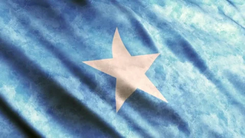 Stock Video Flag Of The African Country Of Somalia Live Wallpaper For PC - Free Live Wallpaper