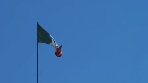 Stock Video Flag Of Mexico On A Flagpole Live Wallpaper For PC - Free Live Wallpaper