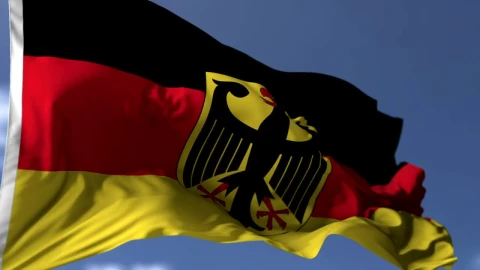 Stock Video Flag Of Germany Waves Gently In Wind Live Wallpaper For PC - Free Live Wallpaper