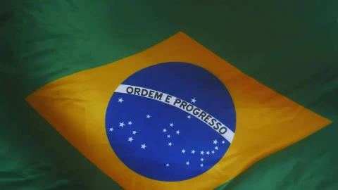 Stock Video Flag Of Brazil Waving Live Wallpaper For PC - Free Live Wallpaper