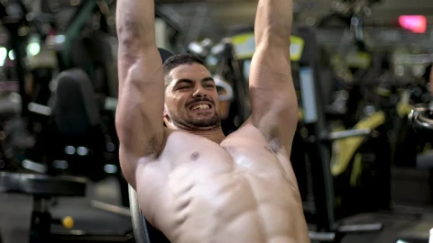 Stock Video Fitness Man Training In The Gym Live Wallpaper For PC - Free Live Wallpaper