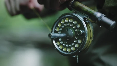 Stock Video Fishing Line Spinning And Splashing Water Drops Live Wallpaper For PC - Free Live Wallpaper