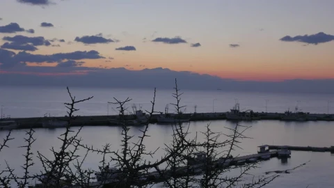 Stock Video Fishing Boats In A Island Harbor Live Wallpaper For PC - Free Live Wallpaper