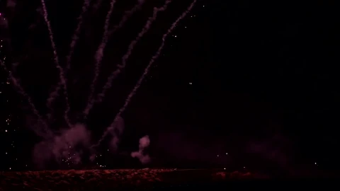Stock Video Fireworks Rising From A Pier Live Wallpaper For PC - Free Live Wallpaper
