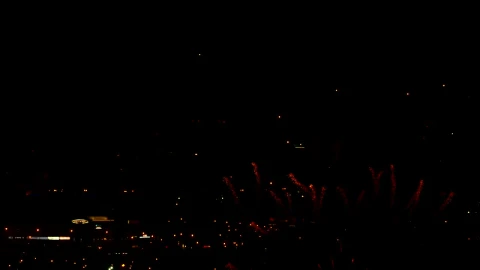 Stock Video Fireworks Flashing In The Distance Live Wallpaper For PC - Free Live Wallpaper