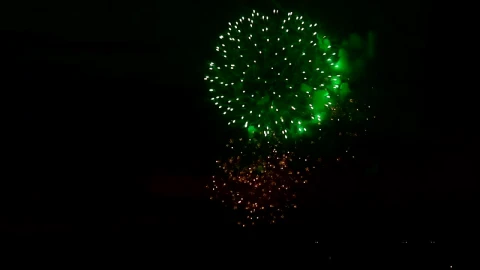 Stock Video Fireworks Flashing Colors In The Night Sky Live Wallpaper For PC - Free Live Wallpaper