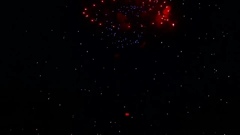 Stock Video Fireworks Exploding In The Night Sky Live Wallpaper For PC - Free Live Wallpaper