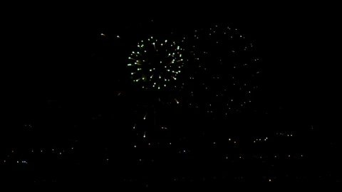 Stock Video Fireworks Explode In The Night Live Wallpaper For PC - Free Live Wallpaper