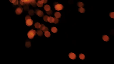 Stock Video Fire Particles On Dark Background Live Wallpaper For PC - Free Live Wallpaper
