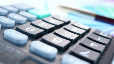 Stock Video Finger Using Calculator Close Up Live Wallpaper For PC - Free Live Wallpaper