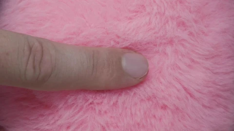 Stock Video Finger Slide Over Pink Fur Live Wallpaper For PC - Free Live Wallpaper