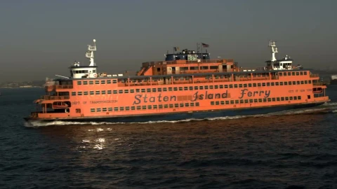 Stock Video Ferry In New York Live Wallpaper For PC - Free Live Wallpaper