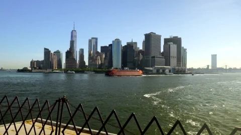 Stock Video Ferry In New York City Live Wallpaper For PC - Free Live Wallpaper