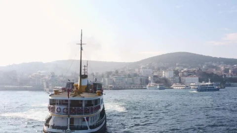 Stock Video Ferry Leaving Port Live Wallpaper For PC - Free Live Wallpaper