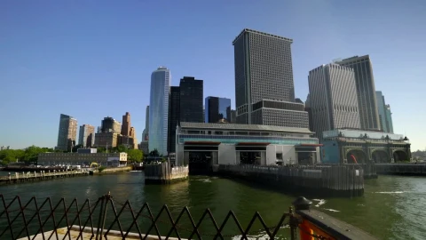 Stock Video Ferry Docking At A Terminal Live Wallpaper For PC - Free Live Wallpaper