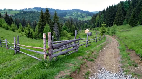 Stock Video Fence Of A Ranch In The Mountains Live Wallpaper For PC - Free Live Wallpaper