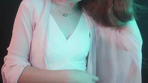 Stock Video Female Model Posing Captivatingly Towards The Lens Live Wallpaper For PC - Free Live Wallpaper