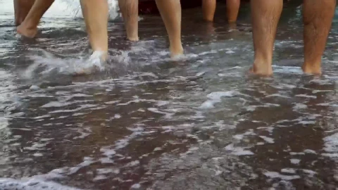 Stock Video Feet Of People In The Seashore Live Wallpaper For PC - Free Live Wallpaper