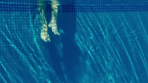 Stock Video Feet Kicking Underwater In Slow Motion Live Wallpaper For PC - Free Live Wallpaper