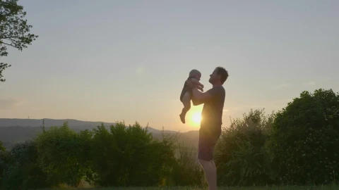 Stock Video Father Playing With His Child Live Wallpaper For PC - Free Live Wallpaper