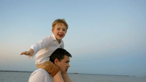 Stock Video Father Carrying His Son Live Wallpaper For PC - Free Live Wallpaper