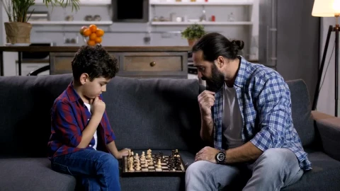 Stock Video Father And Son Playing A Game Live Wallpaper For PC - Free Live Wallpaper
