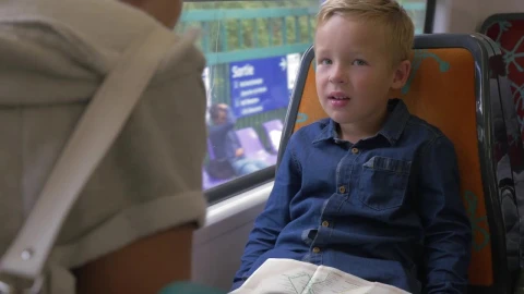 Stock Video Father And Son On A Train Journey Live Wallpaper For PC - Free Live Wallpaper