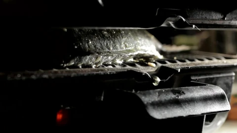 Stock Video Fat Drops From A Grilled Fish Live Wallpaper For PC - Free Live Wallpaper