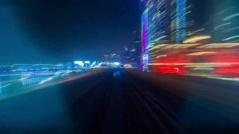 Stock Video Fast Traveling Into Dubai Metro Live Wallpaper For PC - Free Live Wallpaper