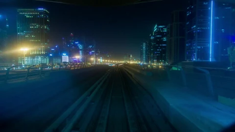 Stock Video Fast Journey In The Dubai Metro Live Wallpaper For PC - Free Live Wallpaper