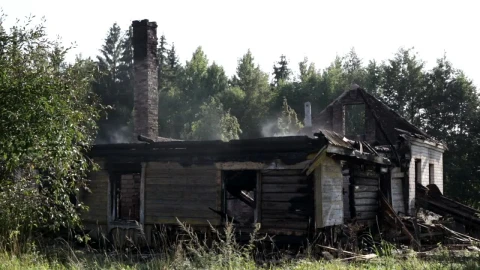 Stock Video Farmhouse Reduced To Ashes Live Wallpaper For PC - Free Live Wallpaper